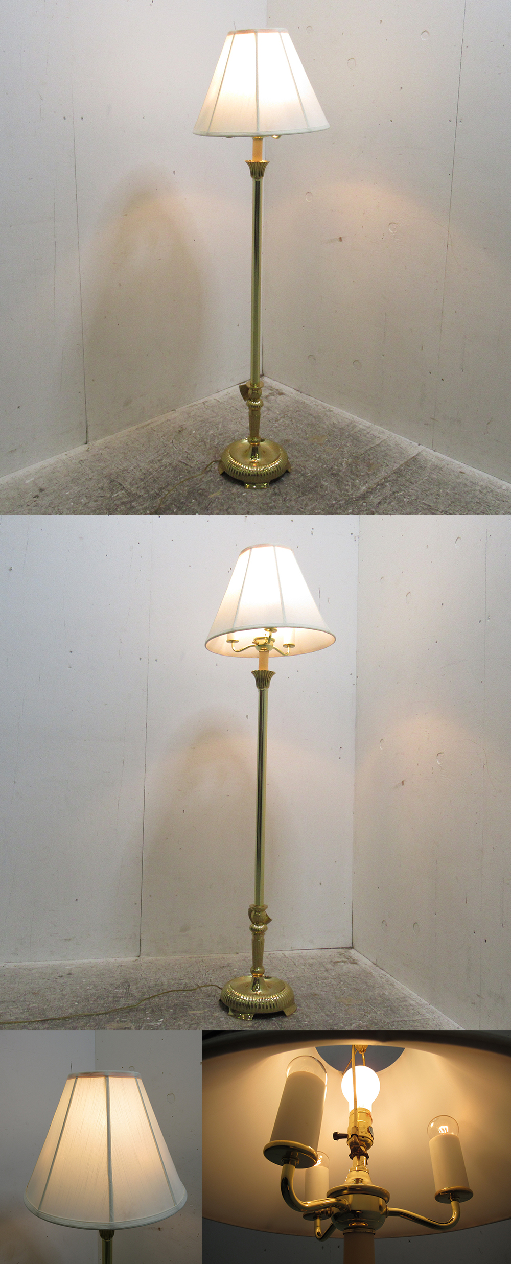 【NEW格安】■AJ21E■未使用品■STYLECRAFT LAMPS■高級輸入家具■エレガント■ヨーロピアンクラシック■フロアランプ■ フロアスタンド